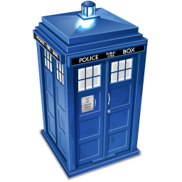 The TARDIS Icon, The TARDIS,Doctor Who,Movie & TV,