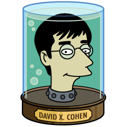 David Cohen's Head Icon, David Cohen's Head,Futurama Vol. 5 - Heads In Jars,Movie & TV,