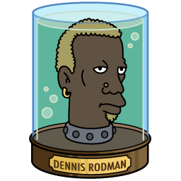 Dennis Rodman Icon, Dennis Rodman,Futurama Vol. 5 - Heads In Jars,Movie & TV,