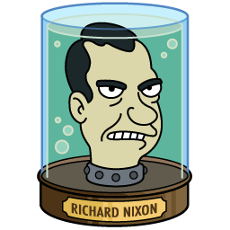 Richard Nixon's Head Icon, Richard Nixon's Head,Futurama Vol. 5 - Heads In Jars,Movie & TV,