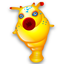 Babelfish Icon, Babelfish,Hitchhiker's Guide to the Galaxy,Movie & TV