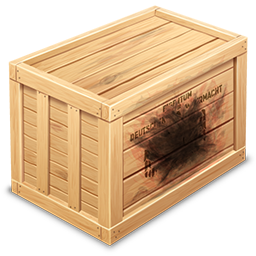 Burned Crate Icon, Burned Crate,Indiana Jones and the Raiders of the Lost Ark,Movie & TV,