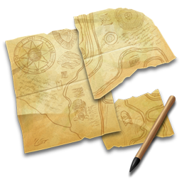 Temple Map Icon, Temple Map,Indiana Jones and the Raiders of the Lost Ark,Movie & TV,