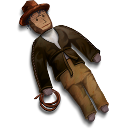 Voodoo Doll Icon, Voodoo Doll,Indiana Jones and the Temple of Doom,Movie & TV,