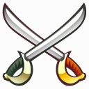Cutlasses Icon, Cutlasses,Jolly Roger Vol. 2,Movie & TV,