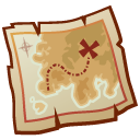 Treasure map Icon, Treasure map,Jolly Roger Vol. 2,Movie & TV,