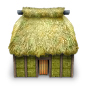 Villagers Hut Icon, Villagers Hut,Kong,Movie & TV,