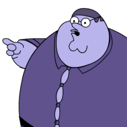 Peter Griffin Blueberry zoomed Icon, Peter Griffin Blueberry zoomed,Peter Griffin,Movie & TV