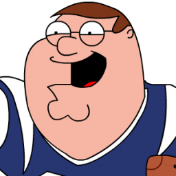 Peter Griffin Football zoomed 2 Icon, Peter Griffin Football zoomed 2,Peter Griffin,Movie & TV