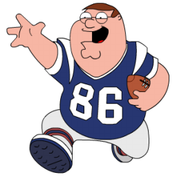 Peter Griffin Football Icon, Peter Griffin Football,Peter Griffin,Movie & TV