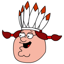 Peter Griffin Indian head Icon, Peter Griffin Indian head,Peter Griffin,Movie & TV