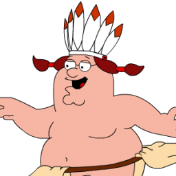 Peter Griffin Indian zoomed Icon, Peter Griffin Indian zoomed,Peter Griffin,Movie & TV