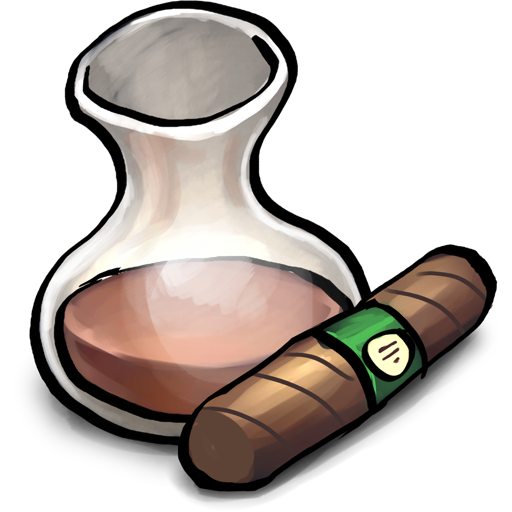 Whiskey Carafe With Cigar Icon, Whiskey Carafe With Cigar,SUPERBUUF,Movie & TV,http://mattahan.deviantart.com/art/SUPERBUUF-99715789