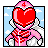 Goranger Pink Ranger Icon, Goranger Pink Ranger,Sentai Icons,Movie & TV
