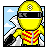 Goranger Yellow Ranger Icon, Goranger Yellow Ranger,Sentai Icons,Movie & TV
