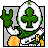 JAKQ Clover King Icon, JAKQ Clover King,Sentai Icons,Movie & TV