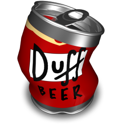Duff 2 Icon, Duff 2,Simpsons 2,Movie & TV
