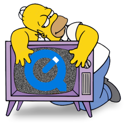 QuickTime Icon, QuickTime,Simpsons 2,Movie & TV