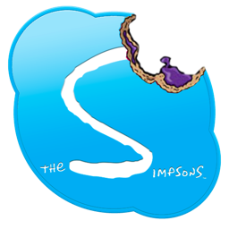Skype Icon, Skype,Simpsons 3,Movie & TV