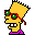 Simpsons Family Cool Bart Icon, Simpsons Family Cool Bart,Simpsons Vol. 01,Movie & TV