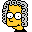 Bart Unabridged Judge Bart Icon, Bart Unabridged Judge Bart,Simpsons Vol. 02,Movie & TV