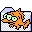 Folder Blinky Icon, Folder Blinky,Simpsons Vol. 02,Movie & TV