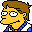 Moes Tavern Pre beer Barney Icon, Moes Tavern Pre beer Barney,Simpsons Vol. 03,Movie & TV