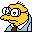 Townspeople Hans Moleman Icon, Townspeople Hans Moleman,Simpsons Vol. 03,Movie & TV