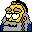 Townspeople Rabbi Hyman Krustofski Icon, Townspeople Rabbi Hyman Krustofski,Simpsons Vol. 03,Movie & TV