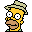 Misc Episodes Bigfoot Camping Homer Icon, Misc Episodes Bigfoot Camping Homer,Simpsons Vol. 04,Movie & TV