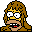 Misc Episodes Bigfoot Homer Icon, Misc Episodes Bigfoot Homer,Simpsons Vol. 04,Movie & TV