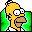 Simpsons Folder Green Homer folder Icon, Simpsons Folder Green Homer folder,Simpsons Vol. 04,Movie & TV