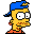 Bart Unabridged Rapper Bart Icon, Bart Unabridged Rapper Bart,Simpsons Vol. 06,Movie & TV