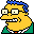 Townspeople Retirement home director Icon, Townspeople Retirement home director,Simpsons Vol. 06,Movie & TV