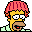 Homertopia Homer drunk with lampshade Icon, Homertopia Homer drunk with lampshade,Simpsons Vol. 07,Movie & TV