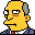 School Superintendent Chalmers Icon, School Superintendent Chalmers,Simpsons Vol. 07,Movie & TV