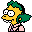 TV Movie Krusty as a kid Icon, TV Movie Krusty as a kid,Simpsons Vol. 08,Movie & TV