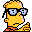 Bart Unabridged Nerdy Bart Icon, Bart Unabridged Nerdy Bart,Simpsons Vol. 09,Movie & TV