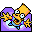 Folder Bart reaching up purple Icon, Folder Bart reaching up purple,Simpsons Vol. 09,Movie & TV