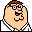 Family Guy Peter Griffin Icon, Family Guy Peter Griffin,Simpsons Vol. 10,Movie & TV