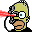 Homertopia Homer of Borg Icon, Homertopia Homer of Borg,Simpsons Vol. 10,Movie & TV