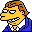Moes Tavern Barney sober Icon, Moes Tavern Barney sober,Simpsons Vol. 10,Movie & TV