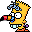 Rollover Barts joke face 2 Icon, Rollover Barts joke face 2,Simpsons Vol. 11,Movie & TV