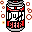 Rollover Duff can 2 Icon, Rollover Duff can 2,Simpsons Vol. 11,Movie & TV