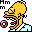 Rollover Homer donut 2 Icon, Rollover Homer donut 2,Simpsons Vol. 11,Movie & TV