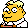 Rollover Uder 1 Icon, Rollover Uder 1,Simpsons Vol. 11,Movie & TV