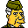 School Sgt Seymour Skinner Icon, School Sgt Seymour Skinner,Simpsons Vol. 11,Movie & TV