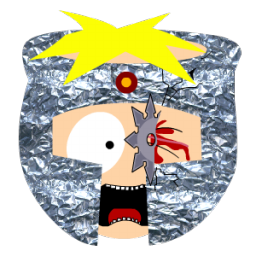 Butters Professor Chaos head Icon, Butters Professor Chaos head,South Park Butters,Movie & TV