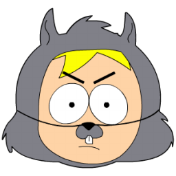 Butters Squirrel head Icon, Butters Squirrel head,South Park Butters,Movie & TV