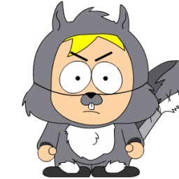 Butters Squirrel zoomed Icon, Butters Squirrel zoomed,South Park Butters,Movie & TV